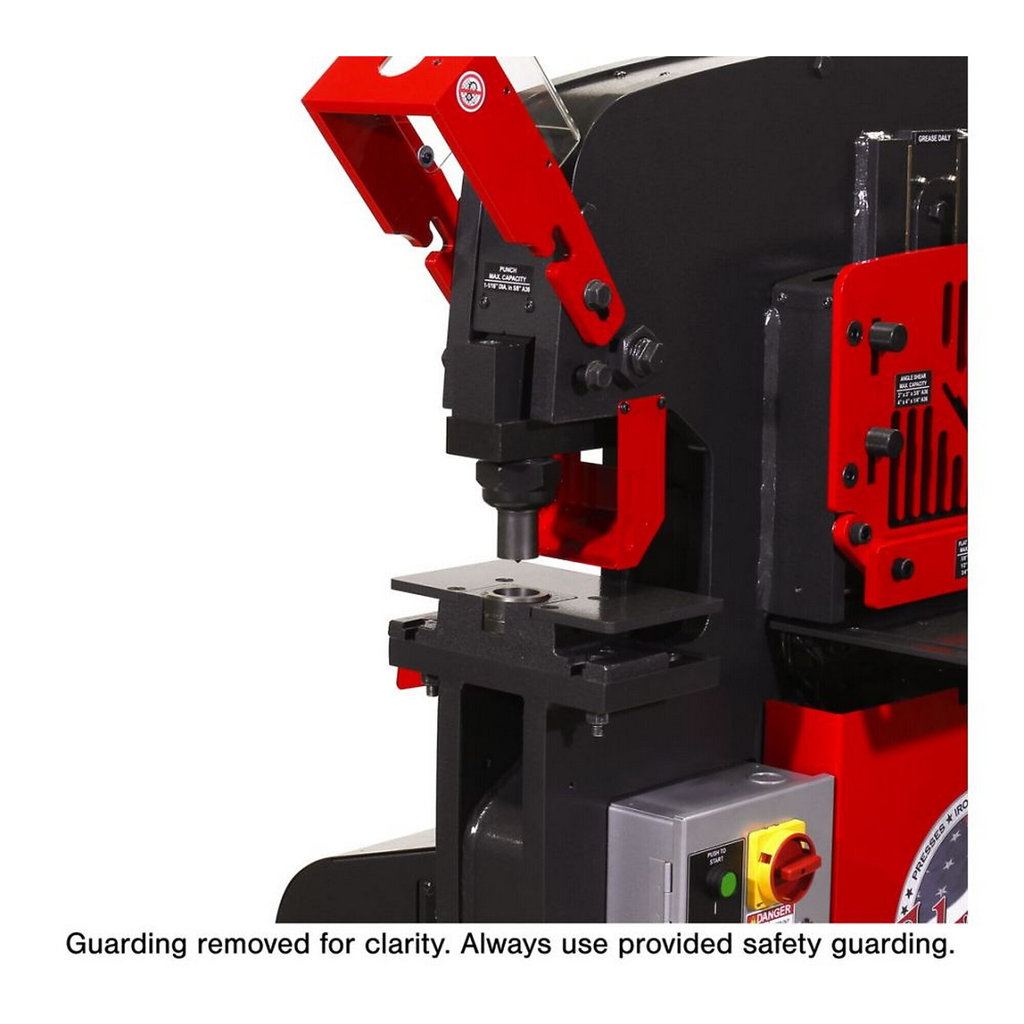 Edwards Ironworkers, Oversize Punch Assembly, Max. Bending Radius 45 °, Model# AC1026